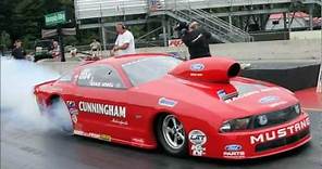 Grace Howell Pro Stock Mustang pre - Indy testing