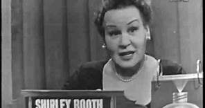What's My Line? - Shirley Booth (May 3, 1953)