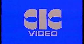 CIC Video (1981) VHS UK Logo/Warning