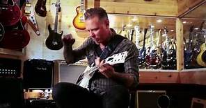 Metallica's James Hetfield At Guitar Center