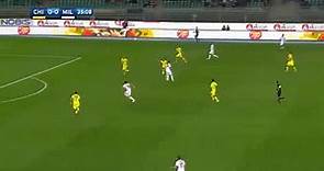 Chievo 0 - 1 AC Milan 25/10/2017 Jesus Joaquin Fernandez Saez de la Torre Super Goal 36' HD Full Screen .