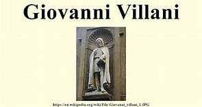 Giovanni Villani