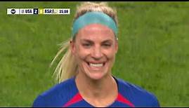 Julie Ertz Subs Out For the Final Time in USWNT Career