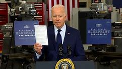 'Some people have no shame': Biden calls out GOP lawmakers with list
