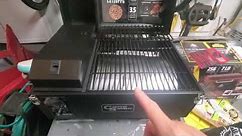 Country Smokers portable wood pellet grill 3.5lb hopper!!! Quick talk about it.