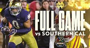 FULL GAME | Notre Dame Football vs No. 10 Southern Cal (2023 – Jeweled Shillelagh Rivalry)