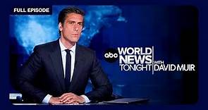ABC World News Tonight with David Muir Full Broadcast - Oct. 30, 2023