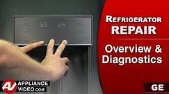 GE, General Electric Refrigerator – Overview Diagnostics- Error Codes & Troubleshooting