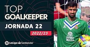LaLiga Best Goalkeeper Jornada 22: Fernando Pacheco