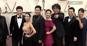 Bong Joon-ho and Cast of 'Parasite' arrive at 2020 Oscars