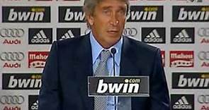 Presentación de Manuel Pellegrini en el Real Madrid