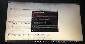 Powertab is a free guitar tab software for the PC.