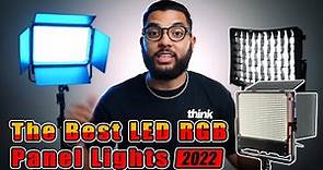 The Best LED RGB Panel Lights for YouTube Videos in 2022 !