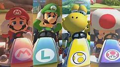 Mario Kart 8 Deluxe - All Characters Losing Animations (Karts)