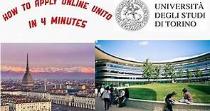 How to apply online at the university of Torino Italy successlovely