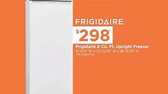 A La Orden Discount - Upright Freezer de Frigidaire.