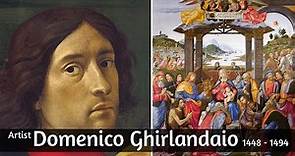 Artist Domenico Ghirlandaio (1448 - 1494)