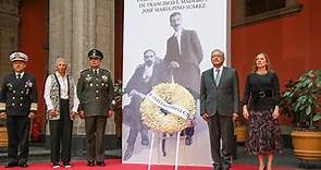 CVII Aniversario Luctuoso de Francisco I. Madero y José María Pino Suárez, desde Palacio Nacional