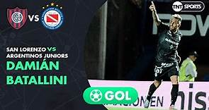 Damián Batallini (1-2) San Lorenzo vs Argentinos Juniors | Fecha 21 - Superliga Argentina 2018/2019