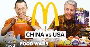 US vs China McDonald’s | Food Wars | Insider Food