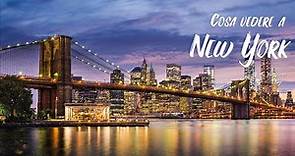 Viaggio a NEW YORK - Cosa vedere assolutamente, itinerario luoghi da vedere [4k]