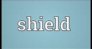 Shield Meaning
