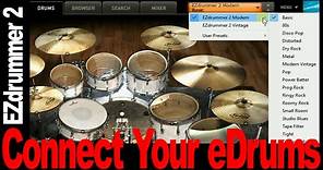 How To Use EZDrummer 2: With An Electronic Drumset