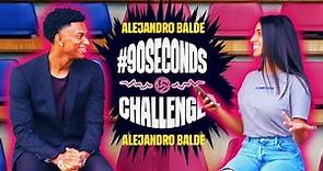 🤔😂 ALEJANDRO BALDE FACES THE #90SECONDSCHALLENGE | FC BARCELONA