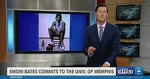 Star basketball player Emoni Bates commits to the University of Memphis