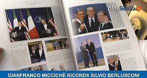 Gianfranco Miccichè ricorda Silvio Berlusconi