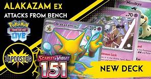 Alakazam ex Deck IS BENDING THE RULES with 151 Set! (Pokemon TCG)