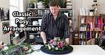 How To Make A Posy Flower Arrangement In Floral Foam