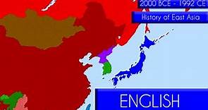 The History of East Asia - 4000 years