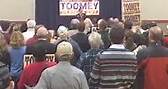 Pat Toomey - Pat Toomey's final event in the Lehigh Valley.