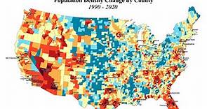 U.S. Population Density Mapped - Vivid Maps