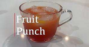 【家傳之譜(10)】#雜果賓治 #FruitPunch | 難度：⭐ ｜飲品