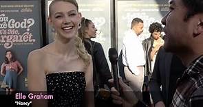 Elle Graham Carpet Interview at Premiere of Are You There God? It's Me, Margaret