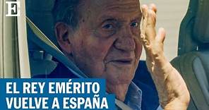 JUAN CARLOS I | El rey emérito vuelve a España por tercera vez desde su marcha a Abu Dabi | EL PAÍS