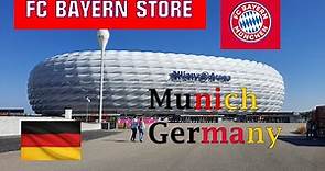 Fan Shop FC Bayern Munich. Munich. Germany!