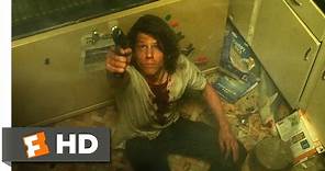 American Ultra (7/10) Movie CLIP - The Old Frying Pan Bullet Trick (2015) HD