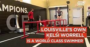 WAVE - Good luck Kelsi Worrell! Watch the UofL swimmer...