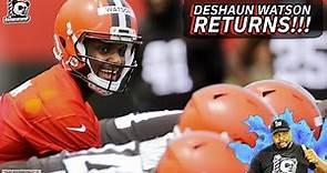 Browns QB Deshaun Watson Returns To Practice, Will He Play Against Colts?
