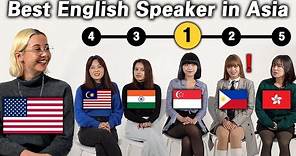 American Ranked the Best English Speaking Country in Asia!!