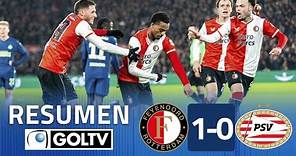 TIMBER LE DA EL PASE A FEYENOORD A 4TOS DE FINAL | Feyenoord 1 - 0 PSV Eindhoven | GOLES | KNVB Cup
