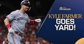 Kyle Farmer plants one over the left field wall!