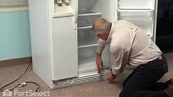 Refrigerator Repair - Replacing the Evaporator Drain Pan (Whirlpool Part # W10614158)