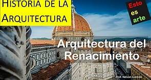 9 Arquitectura del renacimiento. Historia de la arquitectura