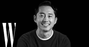 Steven Yeun on His “Walking Dead” Death Scene, and His ’’Classic” First Kiss | W Magazine