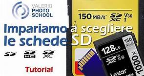 Impariamo a scegliere le schede di memoria SD corrette per la nostra fotocamera (o videocamera)