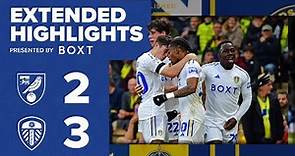 Extended highlights | Norwich City 2-3 Leeds United | EFL Championship